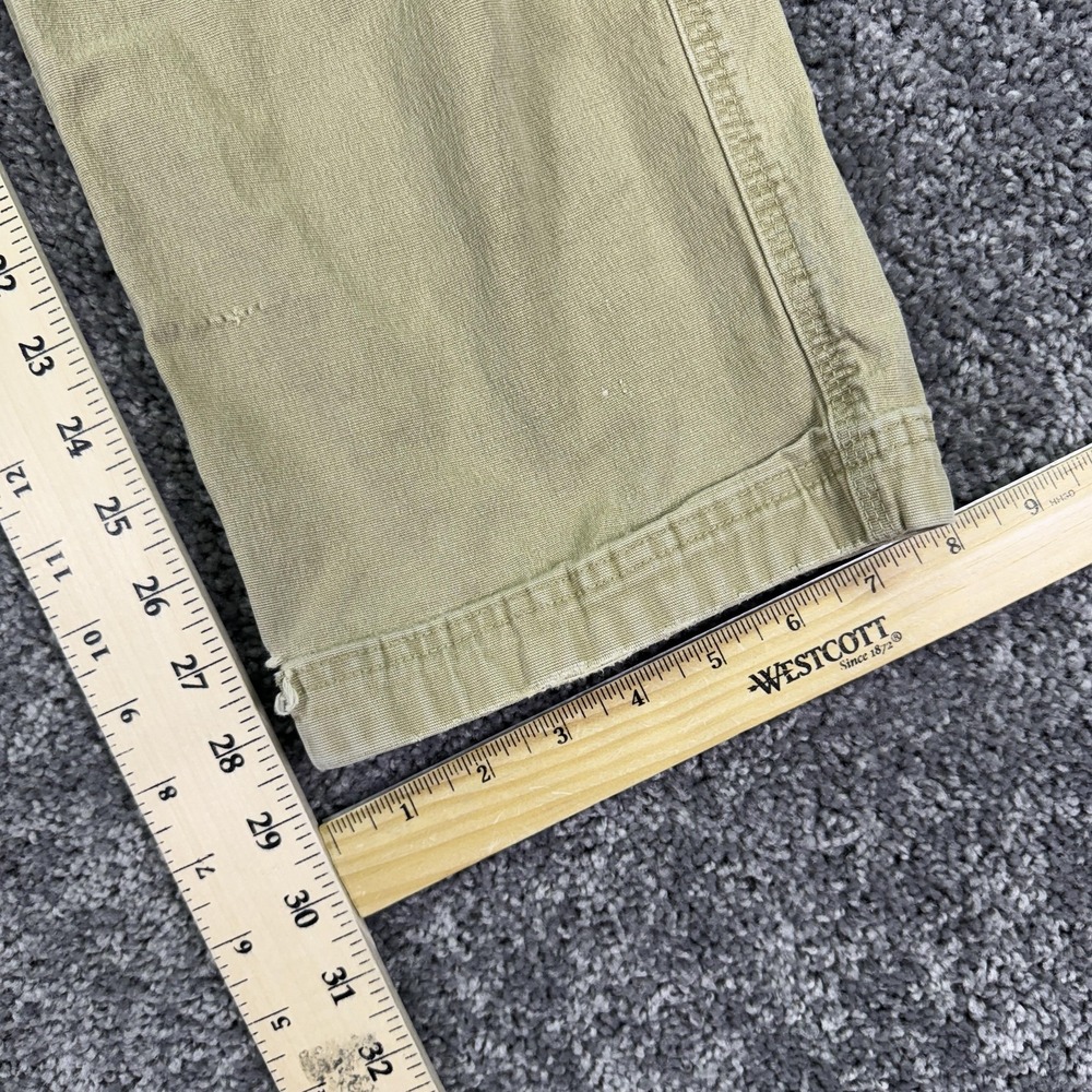 Duluth Trading Co Pants Mens 34x32 Beige Flex Fire Hose Cargo Workwear Utility - Picture 5 of 14